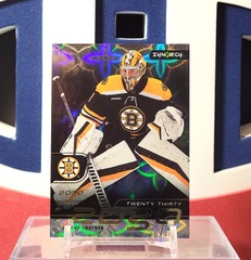 Jeremy Swayman 2023-24 - 2030 Twenty Thirty #10 Synergy Upper Deck